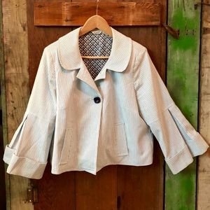 Anthropologie-style, Ravel fashion suit jacket